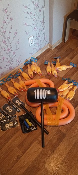 Игра цыплята с молотом