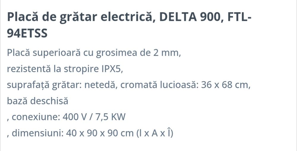 Friteuza Profesionala 18 L și Plita  Electrica