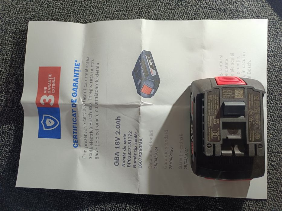 Acumulator Bosch GBA 18V 5.5 Ah