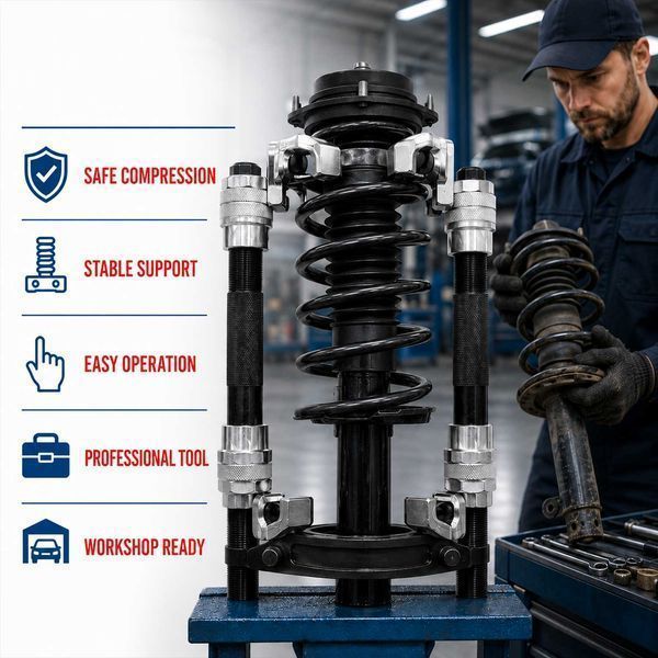 Професионална преса за пружини 1,2 т gebo tools