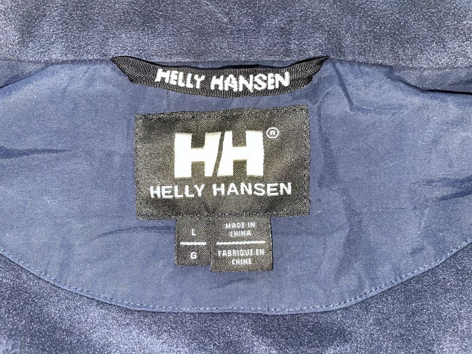 Helly Hansen Waterproof Navy Jacket L