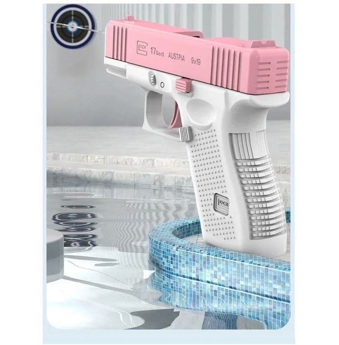 Pistol cu Apa Glock 8m distanta(nou)
