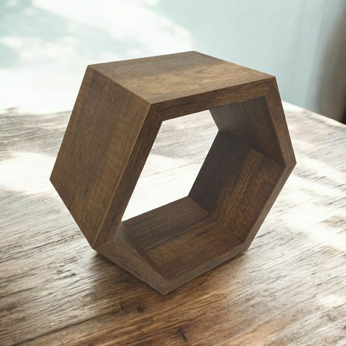 Етажерка,шестоъгълник,пчелна пита,полица,шестостен,декорация,хексагон