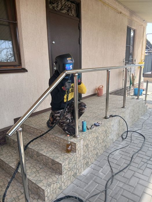 Перила из нержавеющей стали