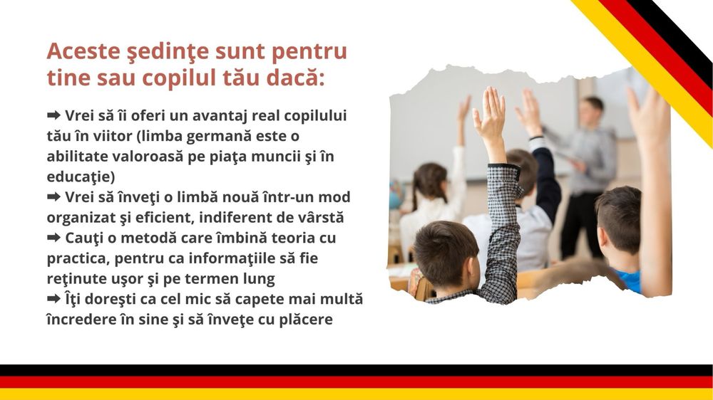 Meditații de limba GERMANĂ pentru copii și începători