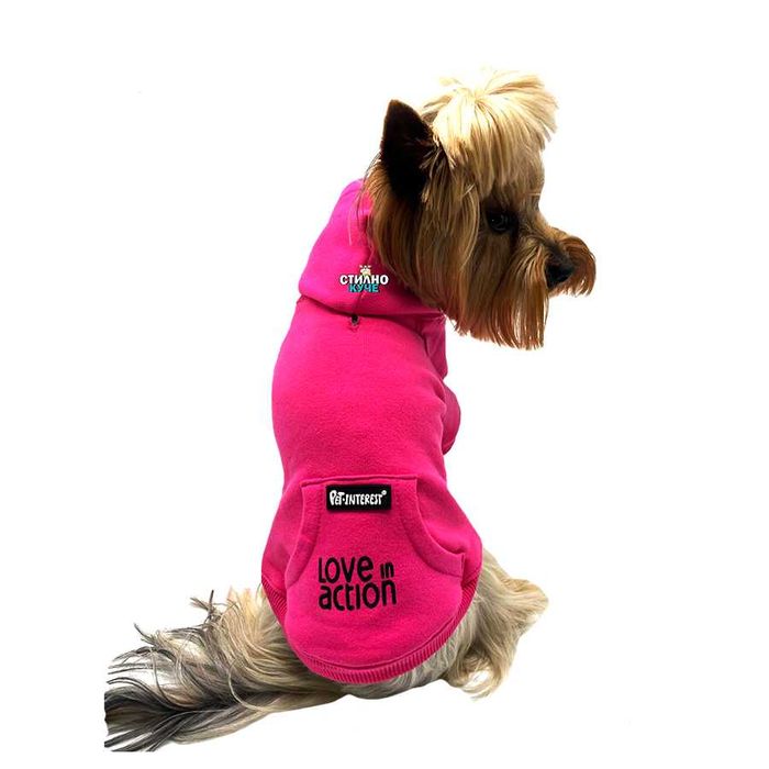 Памучен суитшърт за куче Дреха за домашен любимец Кучешка дреха