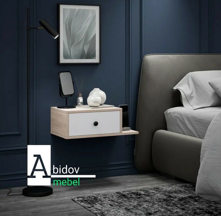 Подвесная прикроватная и офисная тумба от производителя.
