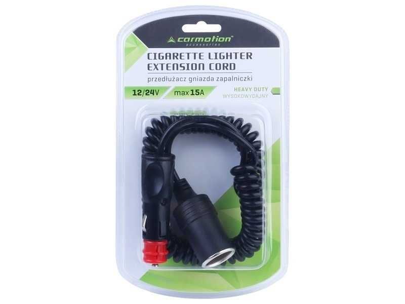 Универсален удължител кабел за запалка 12-24V, 300 см - Carmotion