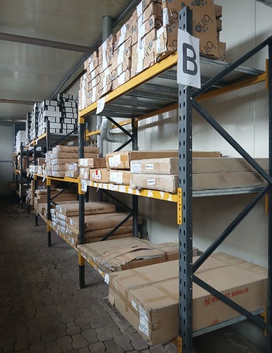 Rafturi metalice profesionale Reglabile cu polițe zincate 626x120