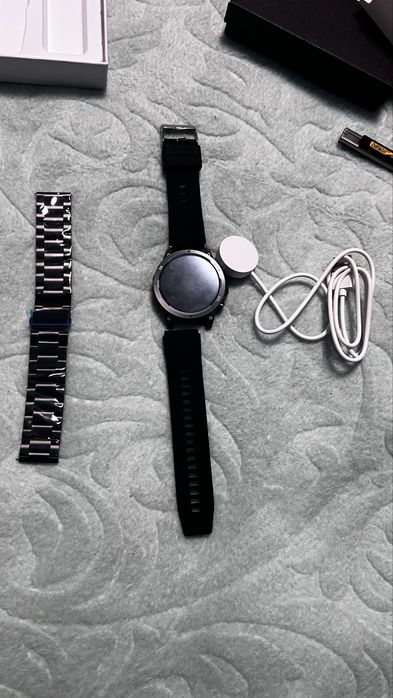 Смарт часовник метален с две каишки