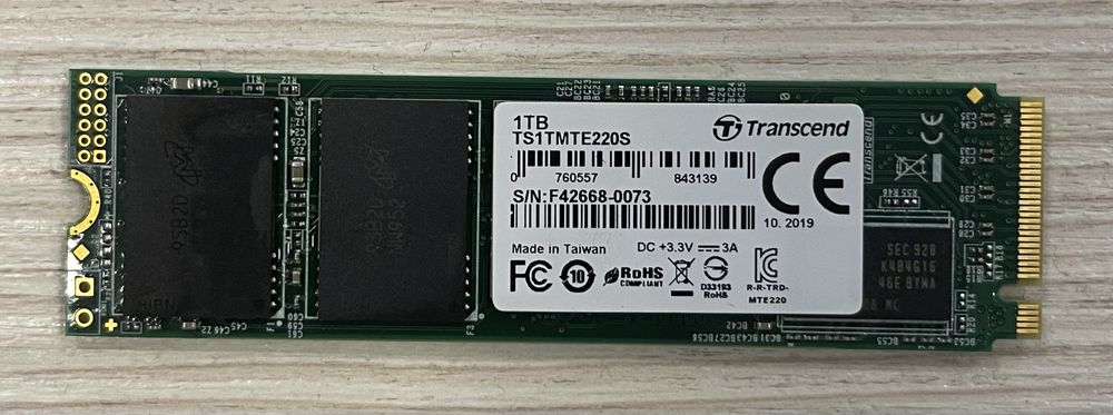 SSD M2 Transcend 1TB