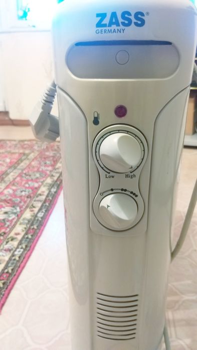 Обогреватель ZASS. Масляный. НОВЫЙ.