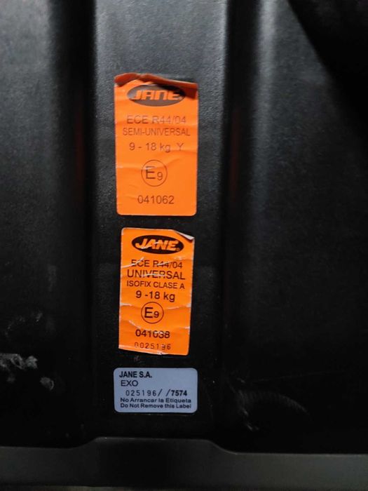 Столче за кола Jane (9-18кг) Exo Isofix