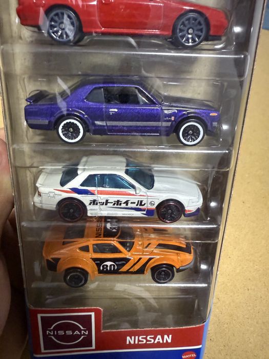 Set Nissan Mașini Hotwheels