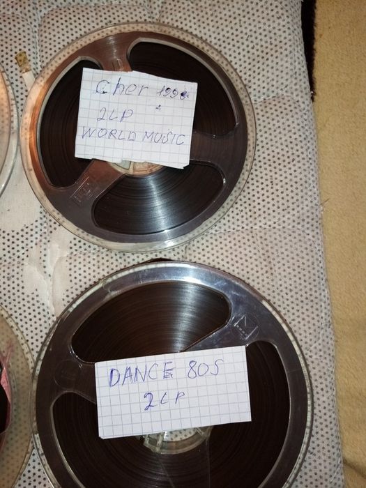 Продам бабины катушки записями