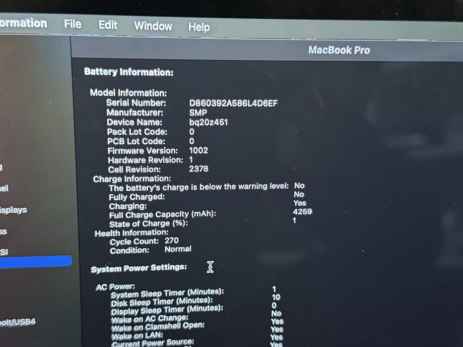 лаптоп Macbook Pro 13” A2289