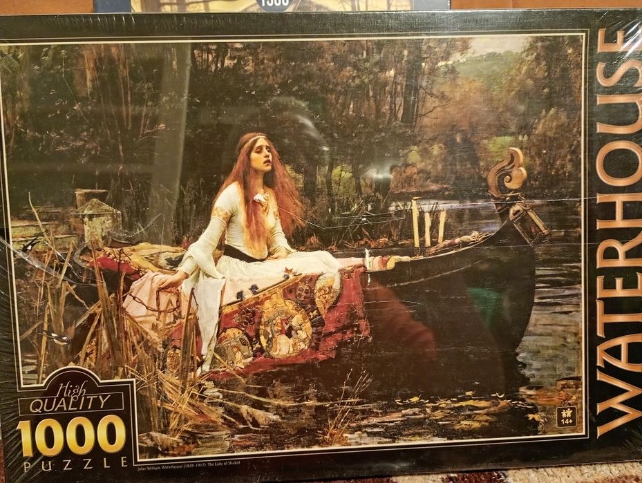 Puzzle tablou lup sirena alte peronaje1000 1500 piese sigilate noi