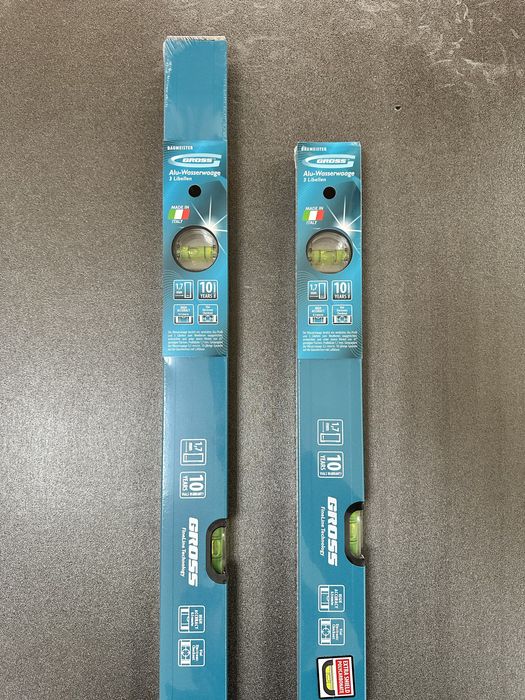 Алуминиев нивелир GROSS, 600, 800, 1000 мм