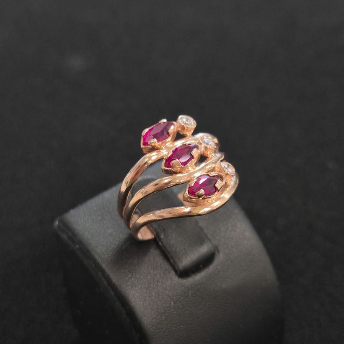 Inel Aur 14K 3.60g (B32925 Ag28 Doi Baieti)