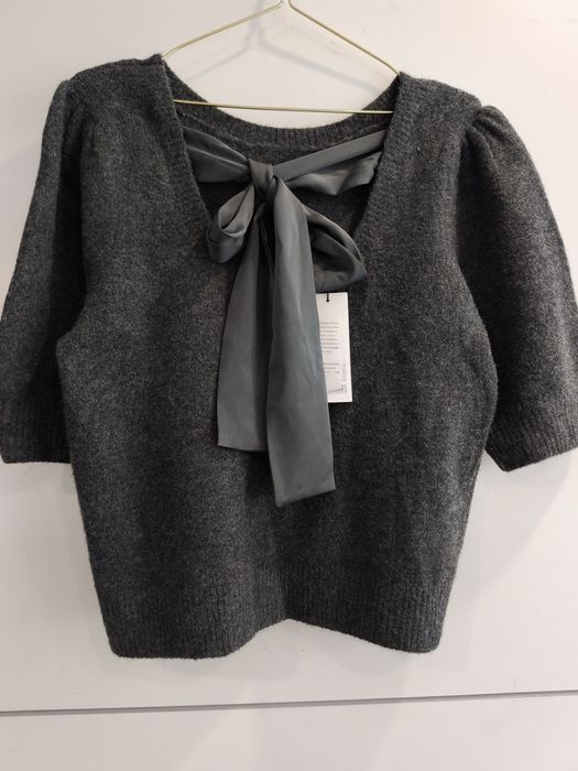 Neo Noir пуловер с панделка на гърба р-р С/М