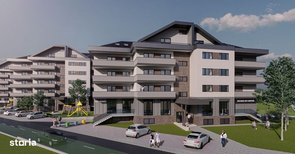 Apartament 3 camere, 68mp utili, terasa, zona Eroilor, Floresti — fotografia 3