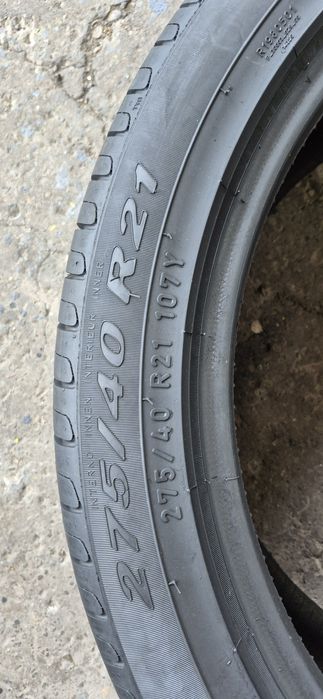 4 anvelope vara Pirelii 275/40/21.Pretul este pe bucata.