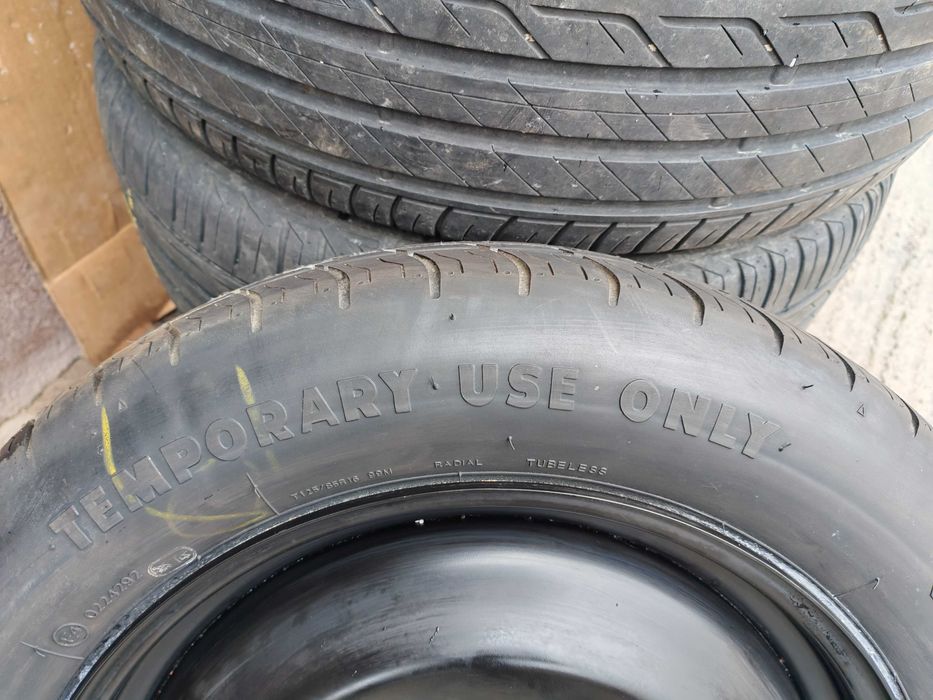 Roata rezerva slim noua pe 16,5*108,HANKOOK,T125 85R16