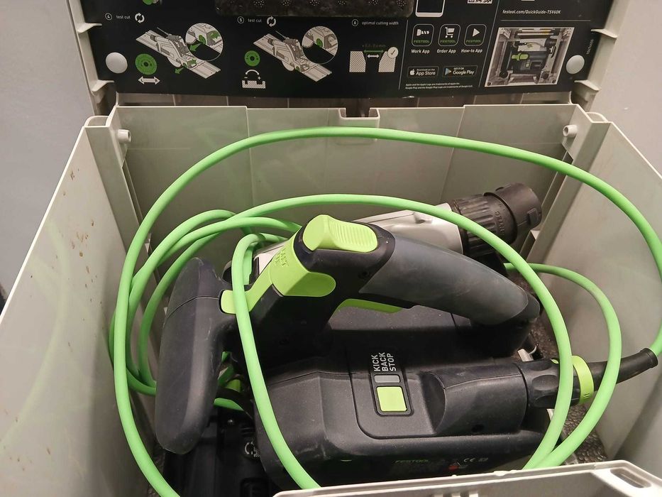 Festool TSV 60 K – ferăstrău circular cu incizor