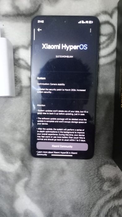 POCO F7 Ultra 512GB / 16GB RAM - Stare impecabilă, Încărcător 120W inclus