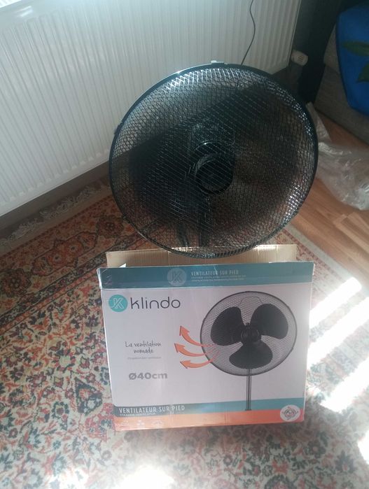 Ventilator pe picior Klindo