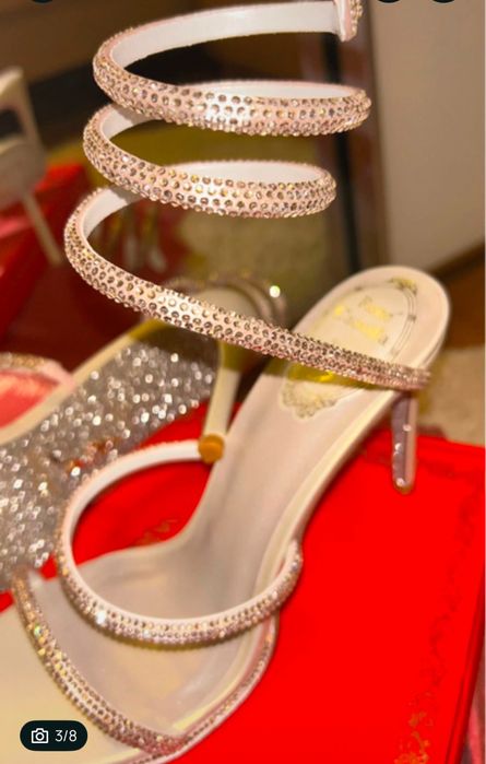 Sandale Rele Caovilla piele naturala pe stoc