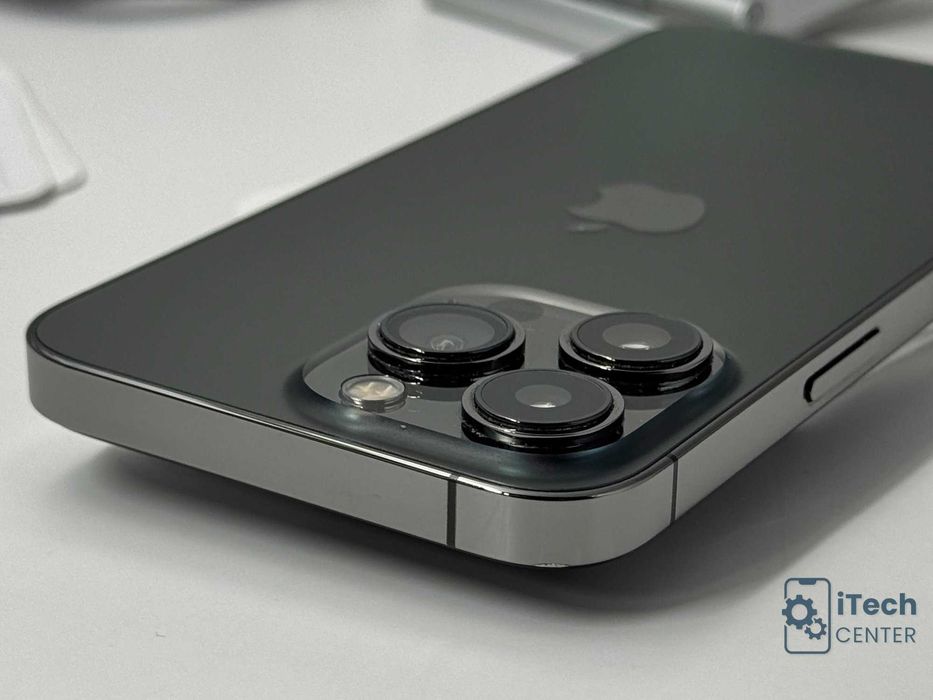 iPhone 13 Pro, 128GB, Graphite, 100% батерия, КАТО НОВ, ГАРАНЦИЯ!