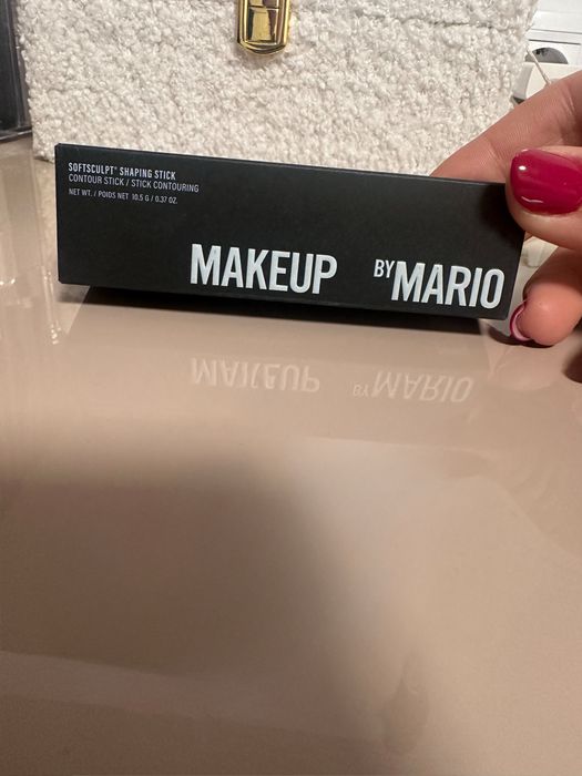 Cocosolis self-tanning face serum;makeup by mario contour stick