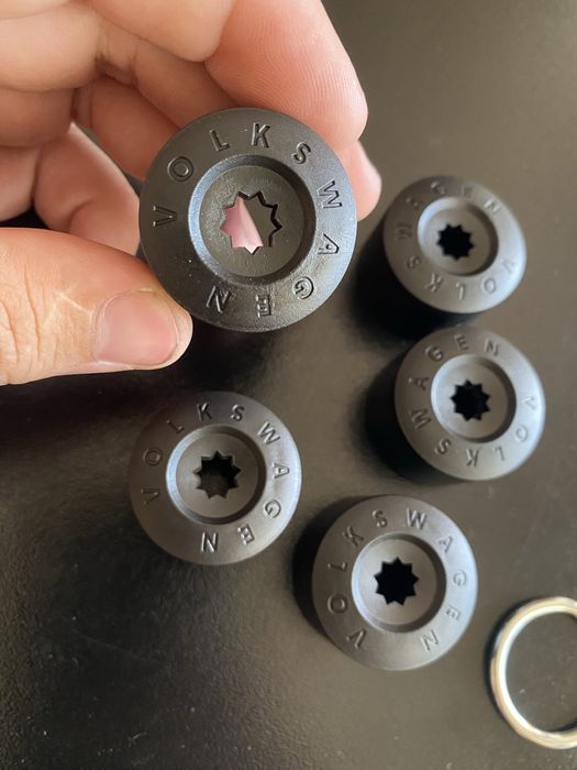 Vw passat golf caddy cc arteon polo Капачки за болтове на джанти