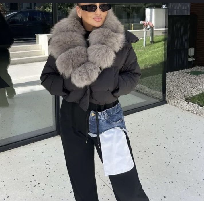 Geaca blana naturala