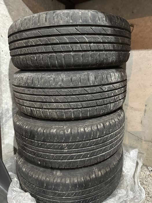 Летняя резина на легкосплавных  дисках