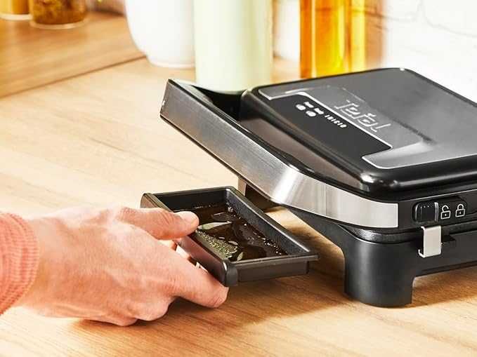 Грил скара Tefal Inicio Compact GI270D10 (Сребрист) 1000W