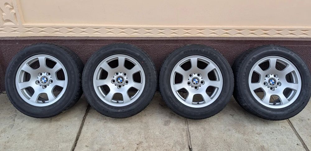 Jante 16'' styling 134 BMW seria 5 E60 E61 Seria 3 E90 E91 E92 E93 anvelope M+S 225/55R16 - 6762000