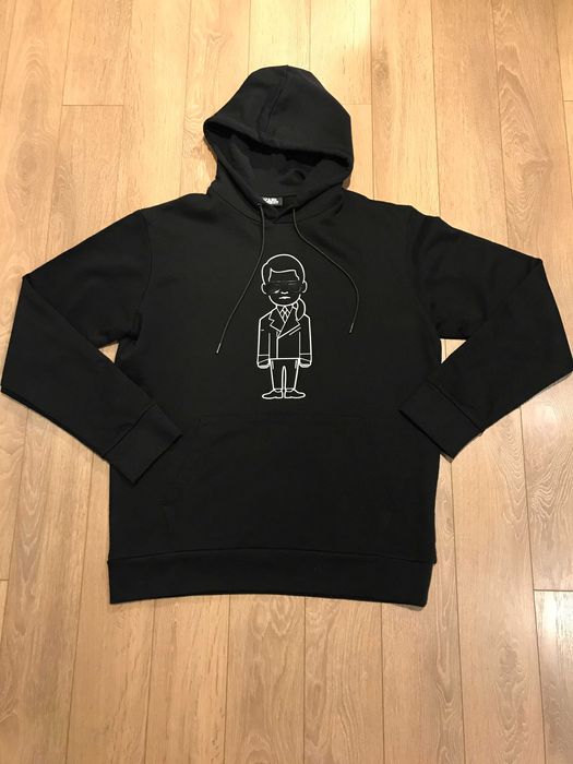 Karl Lagerfeld, оригинален суичър, Уголемен, Размер: S- пасва на М