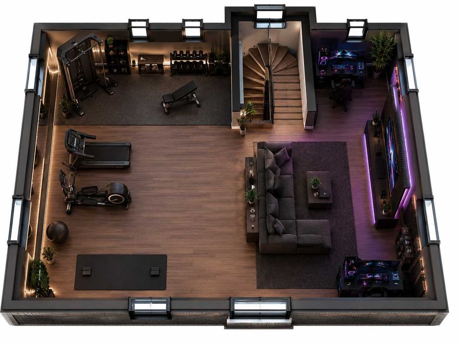 Vilă individuală 320 mp cu mansardă fitness & gaming, demisol pentru cramă și cămară, teren 620 mp – la 7–9 km de Cluj-Napoca