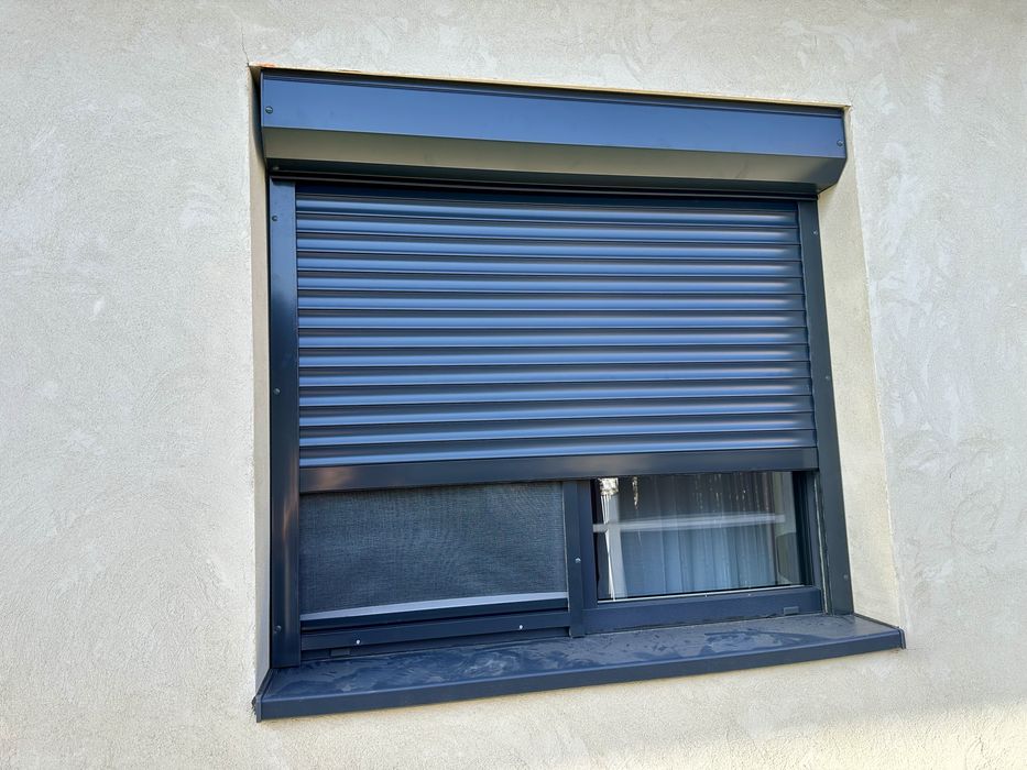 Rulouri exterioare din aluminiu, plase de insecte plise, glaf geam