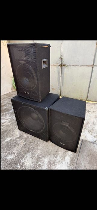 Мощни озвучителни системи Auna Pro / Auna Cube 1812 PA Set (Продават се заедно или поотделно)