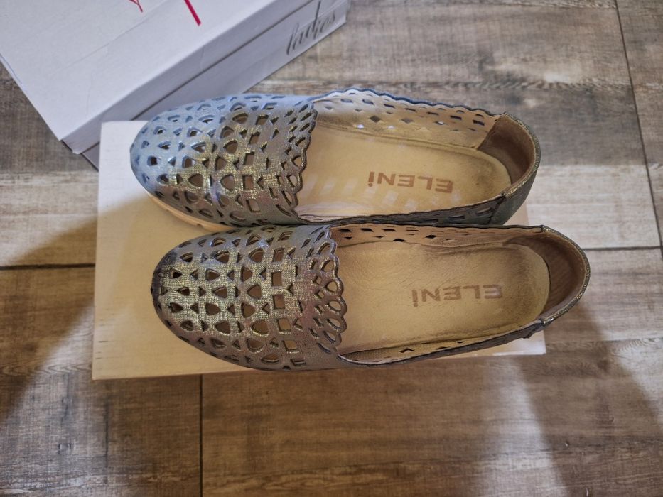 Дамски обувки естествена кожа