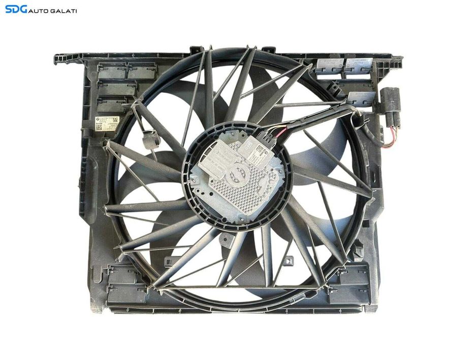 Electroventilator Ventilator BMW Seria 5 F10 F11 520 523 2.0 i 2009 - 2017 Cod 8509740 850974002 7575682 757568202 [V0410]