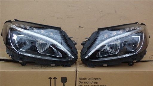 Mercedes W205 C Class far stanga dreapta faruri led high performance