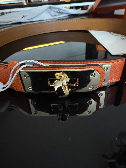 Hermes-Чисто нов автентичен дамски колан