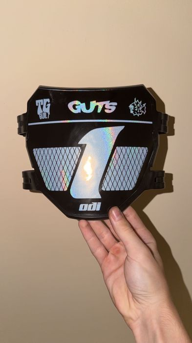 Surron Vented Plate + Sticker ODI