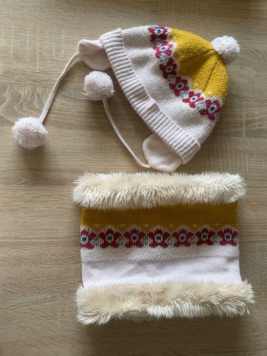 Set Fular si Caciula 5-7 ani fete Sergent Major