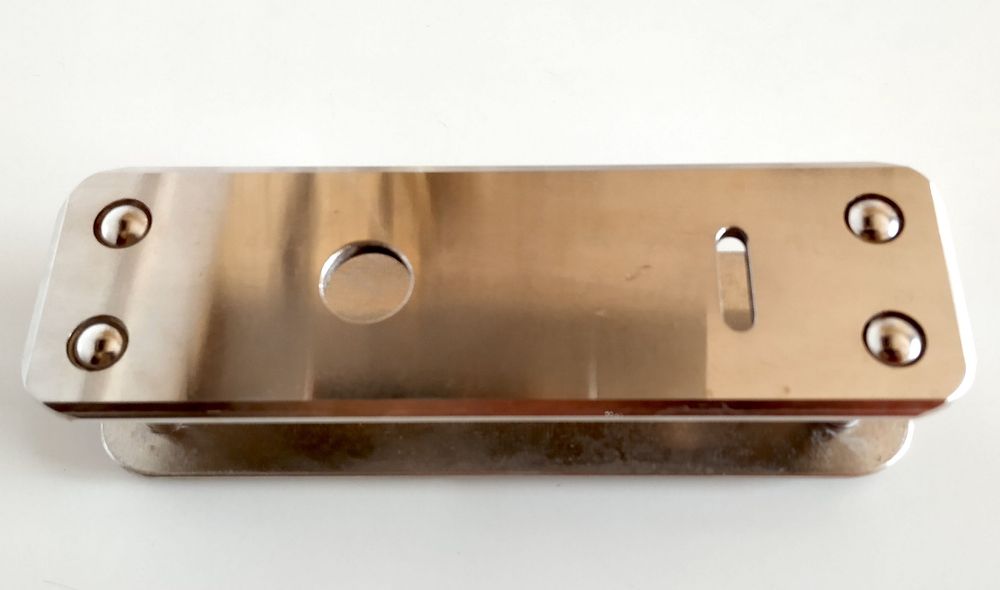 Бронированная планка для сувальдного замков с ручкой