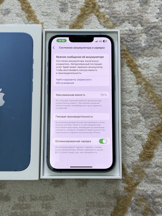 Iphone 13 128гб/79% без ремонта